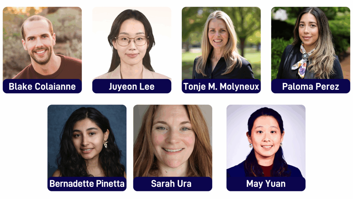 A photo of the 2025-2027 Weissberg Scholars cohort