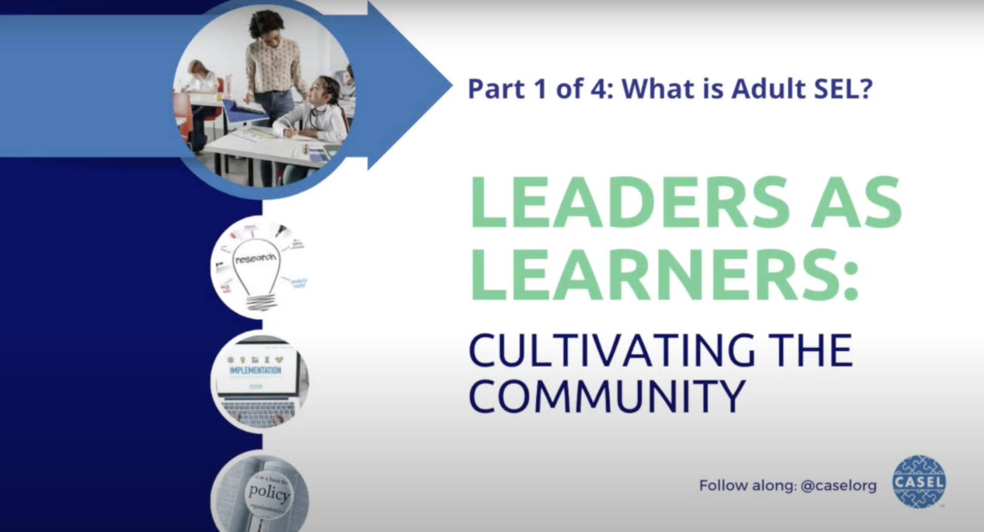 In Support of Students, Start with Adults: Four-Part Webinar Series – Part 1 Recap