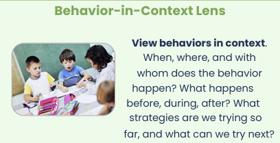 Supporting Teachers’ and Children’s Social-Emotional Competencies Using the ‘Lenses for Children and Families Tool’